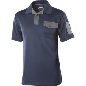 polo de travail / en polyester / respirant