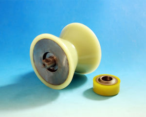 galet de guidage / en acier / plastique