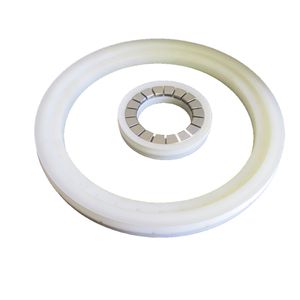 joint à lèvre / avec cadre / D-ring / en polyuréthane