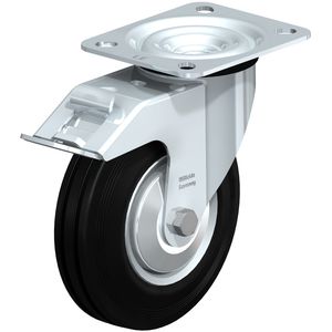 roulette pivotante / à platine / à roulement à billes / à faible bruit