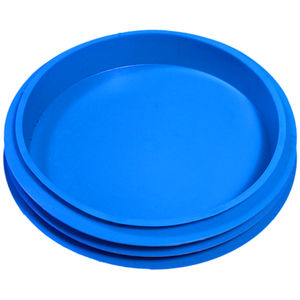 bouchon rond / à ailettes / mâle / en polyéthylène basse densité (PEBD)