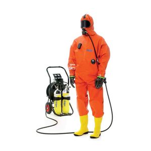 combinaison étanche au gaz / de travail / antiabrasion / de protection chimique
