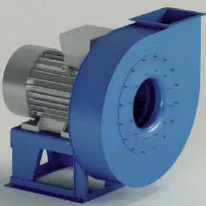 Ventilateur Centrifuge Multipales Industriel - Acier Carbone - Résiste Aux Hautes Températures - Pour Extraction Et Dépoussiérage - 12