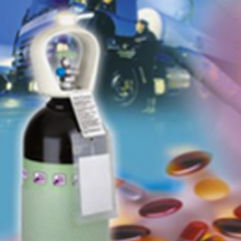 bouteille de gaz pour l'industrie pharmaceutique