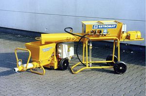 machine à enduit