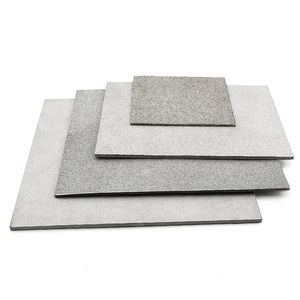 matériau filtrant fritté
