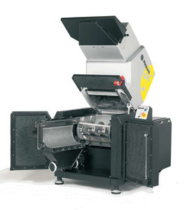 broyeur horizontal / pour matières plastiques / déchets divers / centralisé
