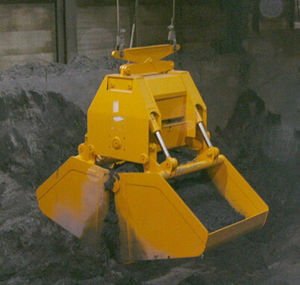 benne preneuse hydraulique 1
