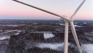 éolienne à réducteur planétaire