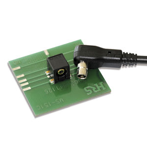 connecteur coaxial / SMT / coudé / de carte électronique