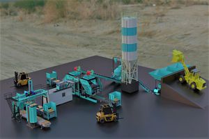 machine de fabrication de blocs en béton