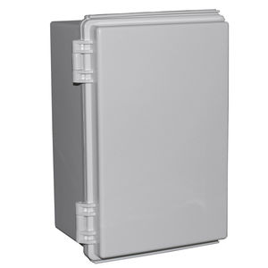 boîtier avec porte battante 1
