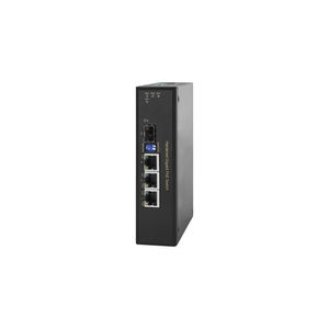 commutateur Ethernet non administrable / 4 ports / rail DIN / redondant