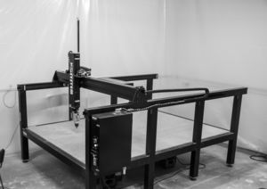 fraiseuse CNC et machine de fabrication additive 3 axes