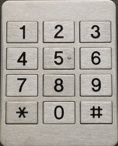 clavier numérique 12 touches