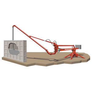 épandeur de béton giratoire