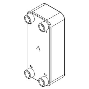 Condenseur/échangeur Thermique Pour Congélateur – Tubes Cuivre Et Ailettes Aluminium, Modèles 250x210mm Et Autres Tailles