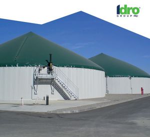unité de production de biogaz