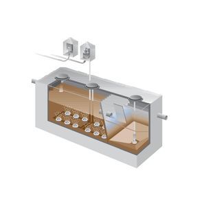 station de traitement des eaux usées biologique