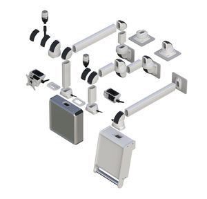 système de bras de support pour coffret de commande