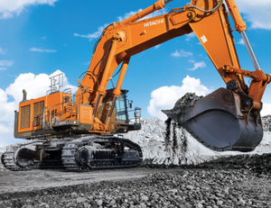 pelleteuse lourde / sur chenilles / Tier 4 final / pour mines et carrières
