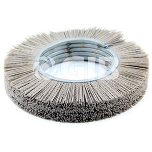 brosse cylindrique spirale