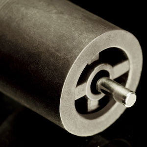 aimant permanent ferrite à liant polymère