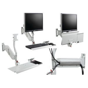 support pour moniteur orientable