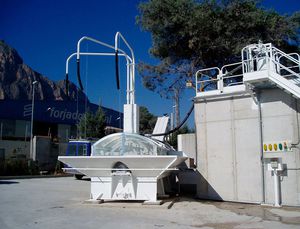 installation de recyclage pour béton