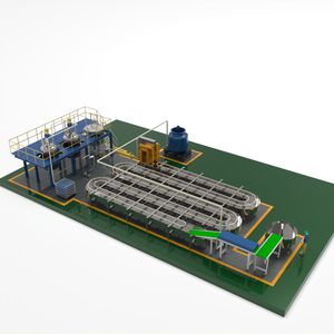 ligne de production pour granulés plastiques