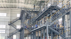 ligne de production pour polyuréthane