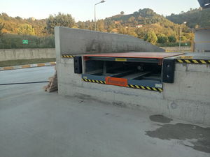 rampe de chargement télescopique