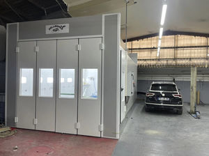 cabine de peinture à circuit fermé
