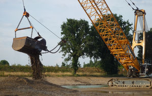 godet de curage de fossé