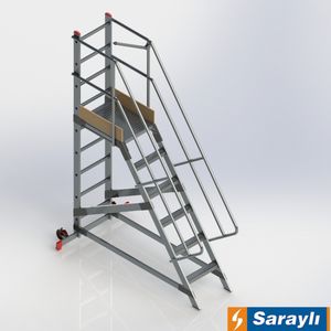 échelle en aluminium