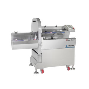 trancheuse à viande / automatique / pour produits surgelés / sur pied