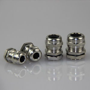presse-étoupe étanche / en acier inoxydable / résistant aux produits chimiques / hexagonal