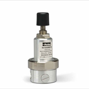 régulateur de pression pour air / mono-étagé / à diaphragme / en acier inoxydable