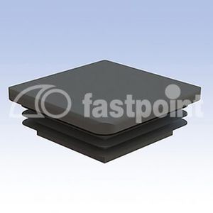 bouchon carré / fileté / en polyéthylène basse densité (PEBD) / pour tubes
