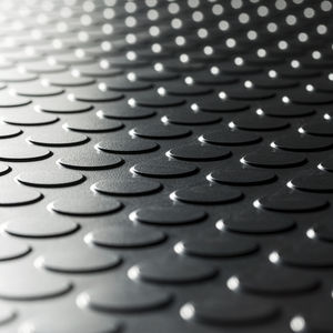tapis avec relief circulaire