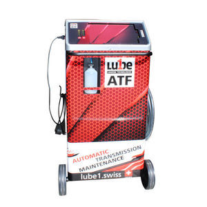 station de vidange, nettoyage, rinçage de boite de vitesse automatique automatique