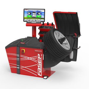 équilibreuse de roues pour voiture