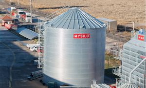 silo en acier galvanisé