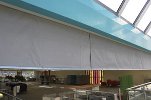rideau en tissu
