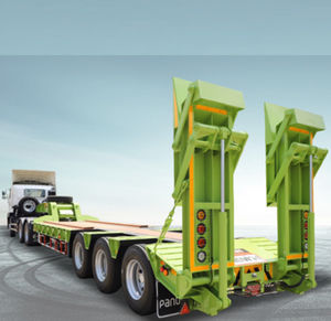 semi-remorque pour machines