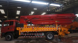 pompe à béton automotrice pour chantier