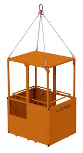 plateforme de levage / suspendue / pour chantier / porte-opérateur