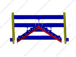 racleur de bande transporteuse en V 1