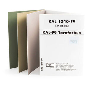 nuancier RAL 1