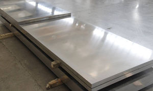 plaque en alliage d'aluminium